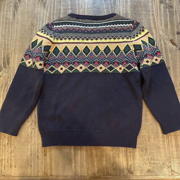 NEW Mayoral Sweater sz 3 Fair Isle Pattern knitted Sweater Boys Sweater - Picture 3 of 7